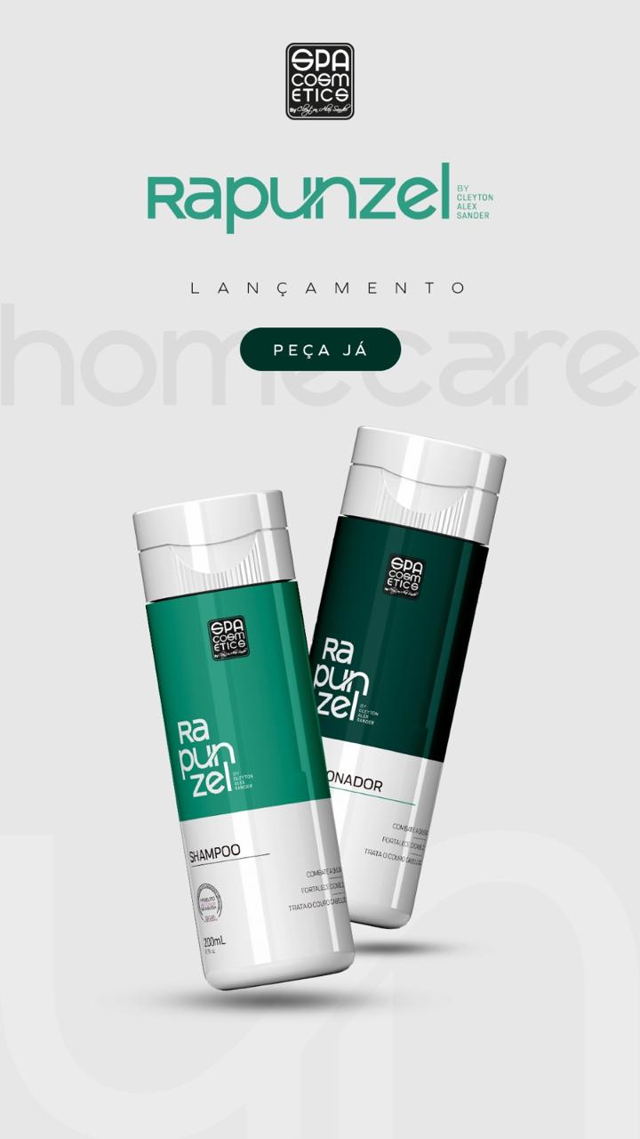 Loção Rapunzel + Shampoo & Condicionador